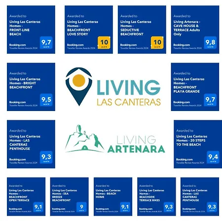 Living Canteras Homes - Beachfront Open Terrace Apartment
