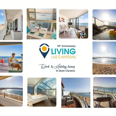 Apartment Living Canteras Homes - Beachfront Open Terrace *